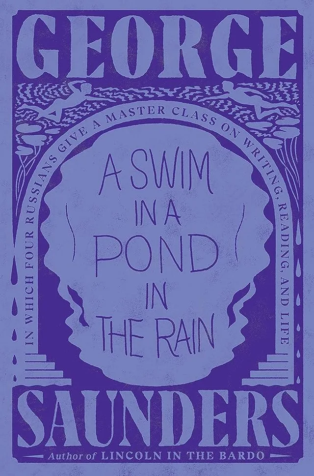 The cover of A Swim in a Pond in the Rain.