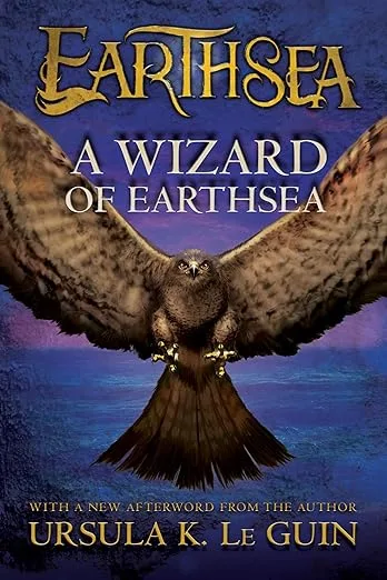 The cover of A Wizard of Earthsea.