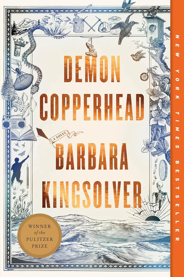 The cover of Demon Copperhead.