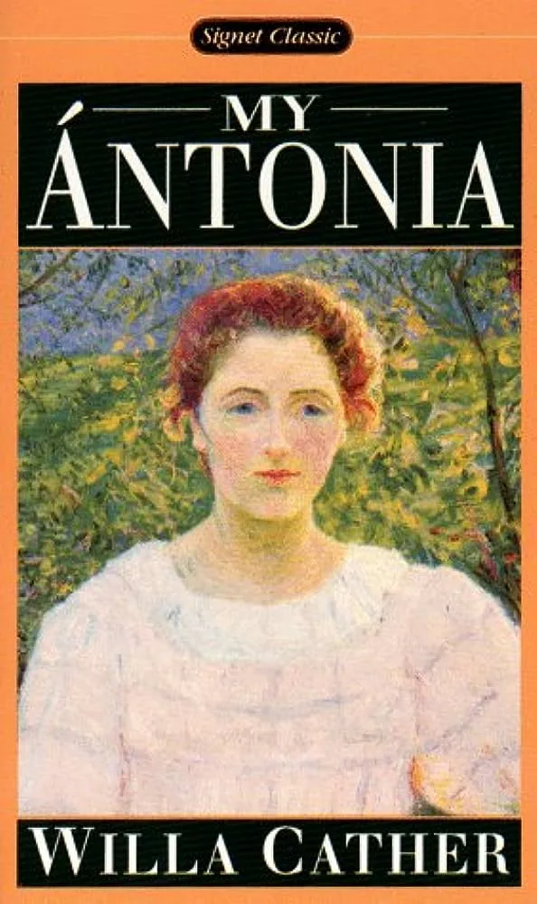 The cover of My Antonia.