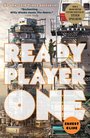 The cover of Ready Player One.
