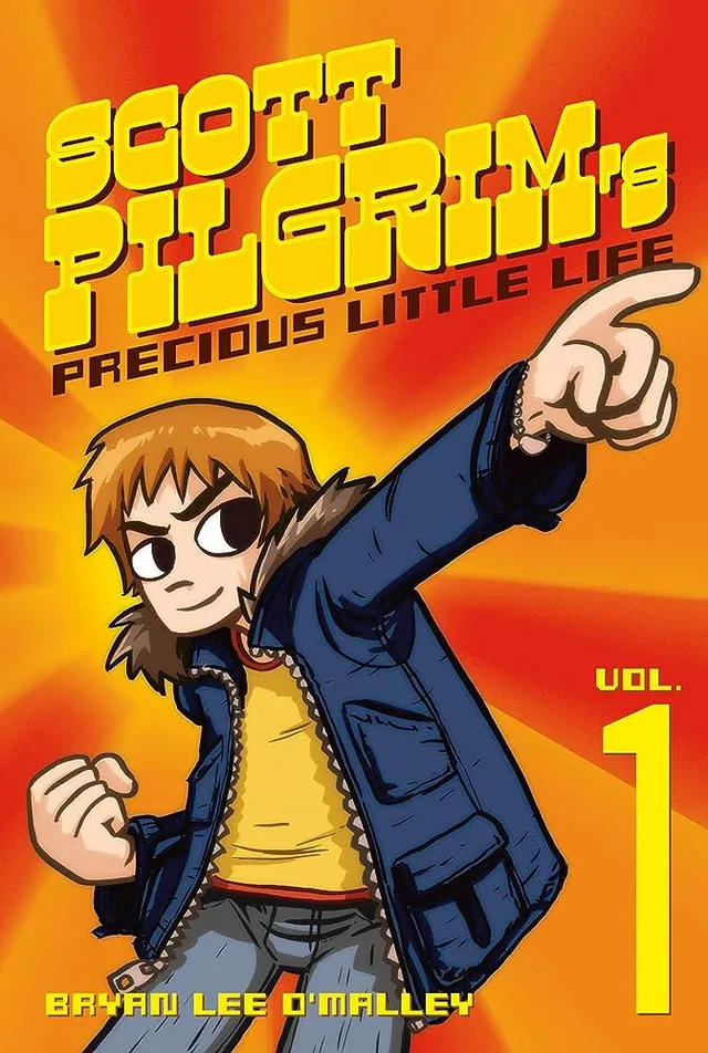 The cover of Scott Pilgrim, Vol. 1: Scott Pilgrim's Precious Little Life.