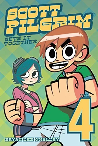 The cover of Scott Pilgrim, Vol. 4: Scott Pilgrim Gets It Together.