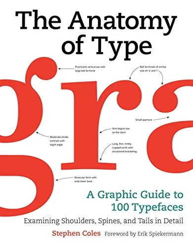 The cover of The Anatomy of Type.