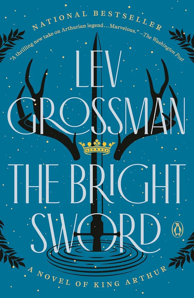 The cover of The Bright Sword: A Novel of King Arthur.