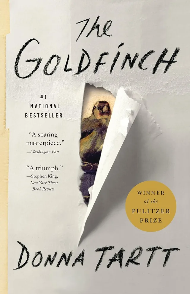 The cover of The Goldfinch: A Novel.