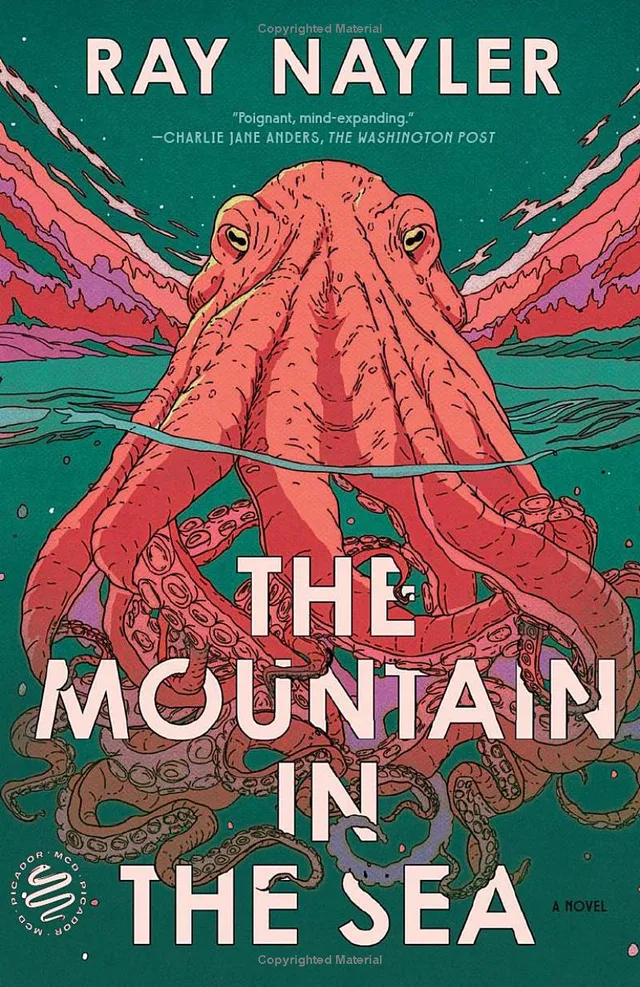 The cover of The Mountain in the Sea.