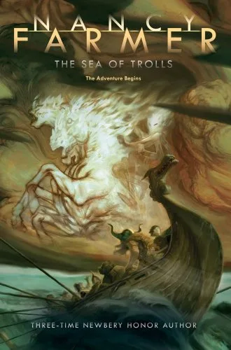 The cover of The Sea of Trolls.
