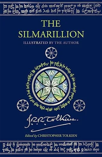 The cover of The Silmarillion.