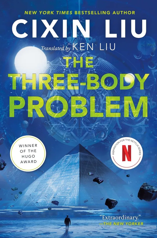The cover of The Three-Body Problem.