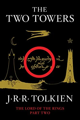 The cover of The Two Towers.