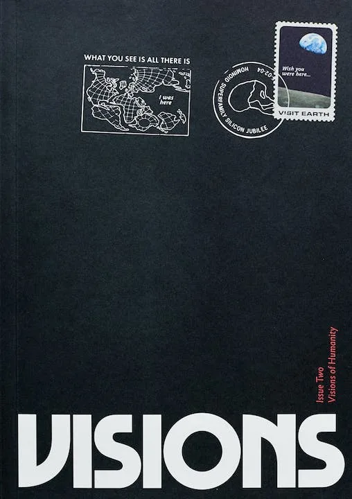 The cover of Visions Issue Two: Visions of Humanity.